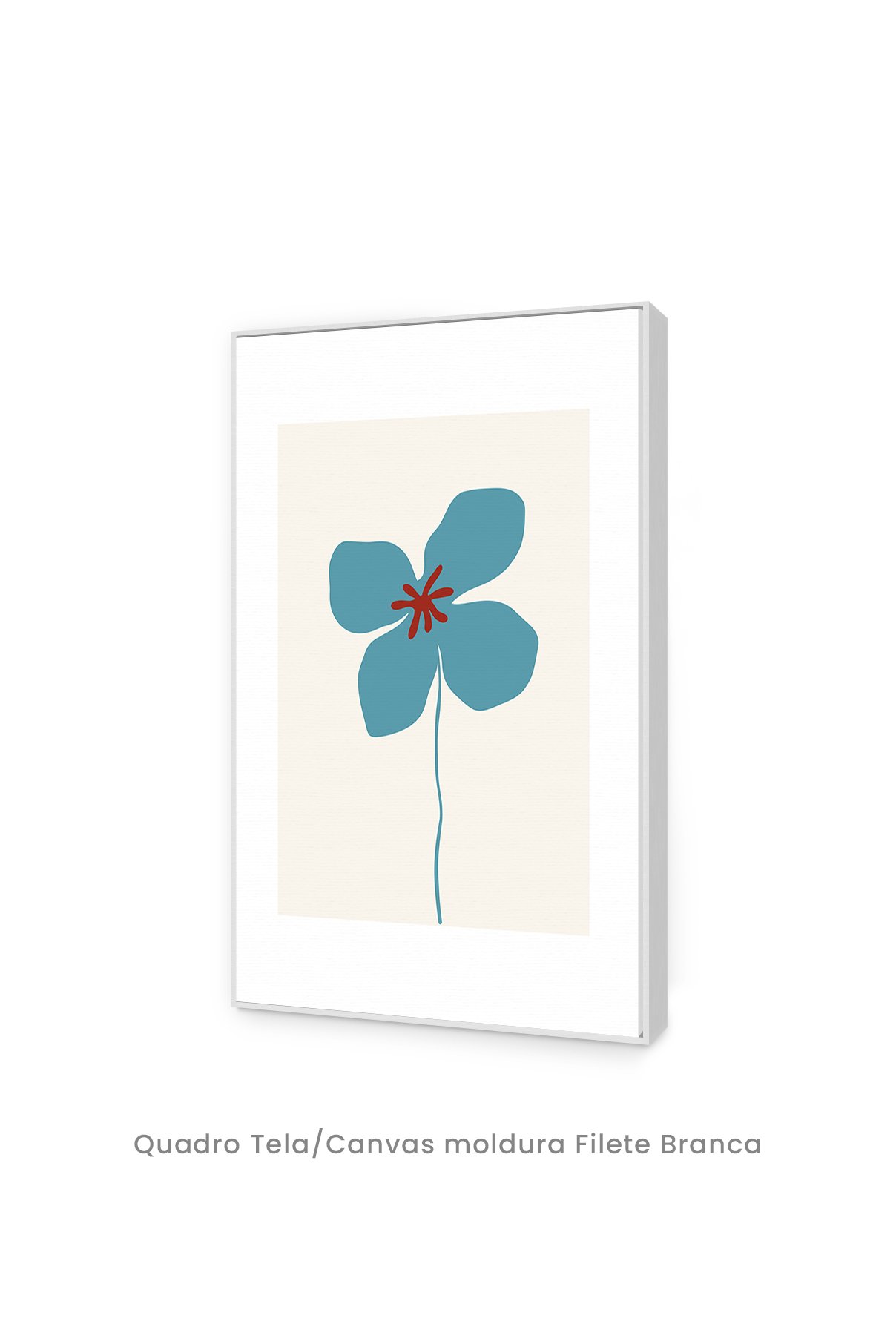 Quadro Decorativo Top Quadros - Minimalista - Poster Flower