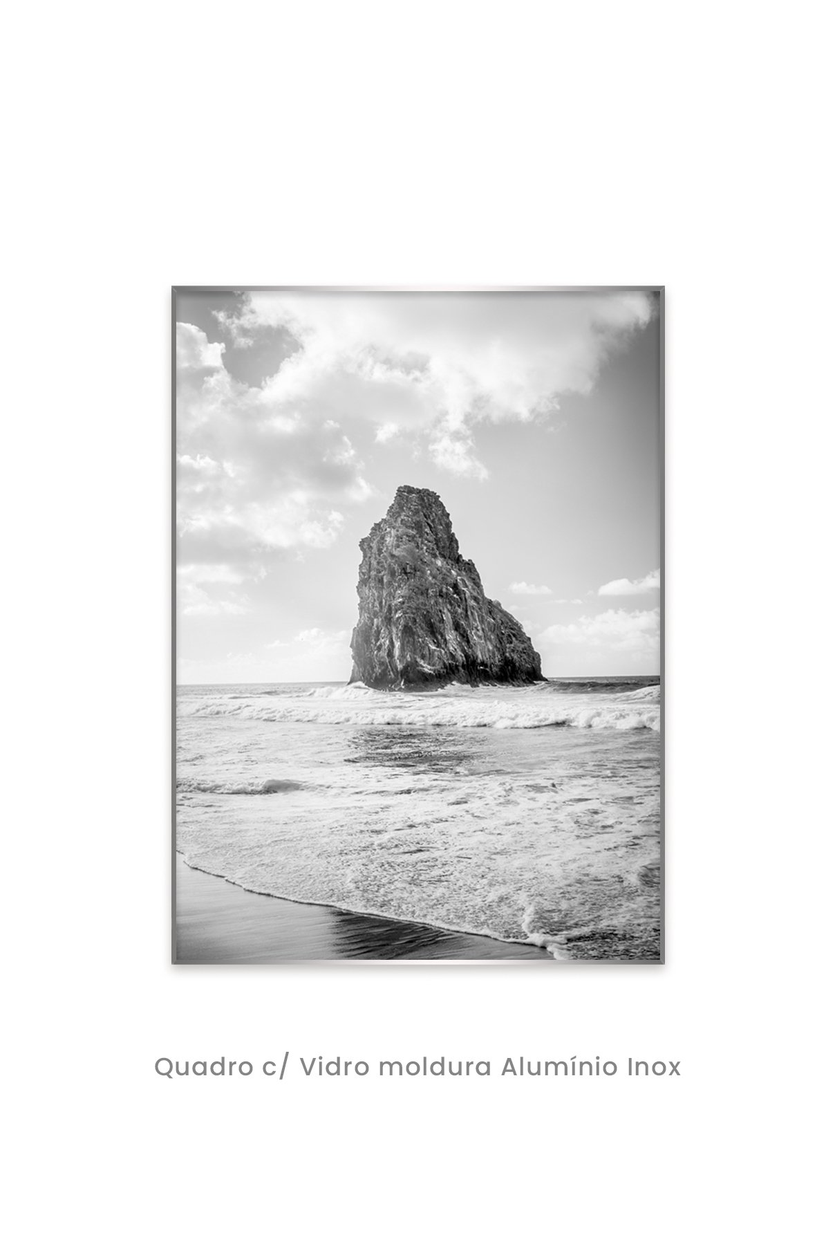 Quadro Decorativo Top Quadros - Fotográfico - Morro Dois Irmãos