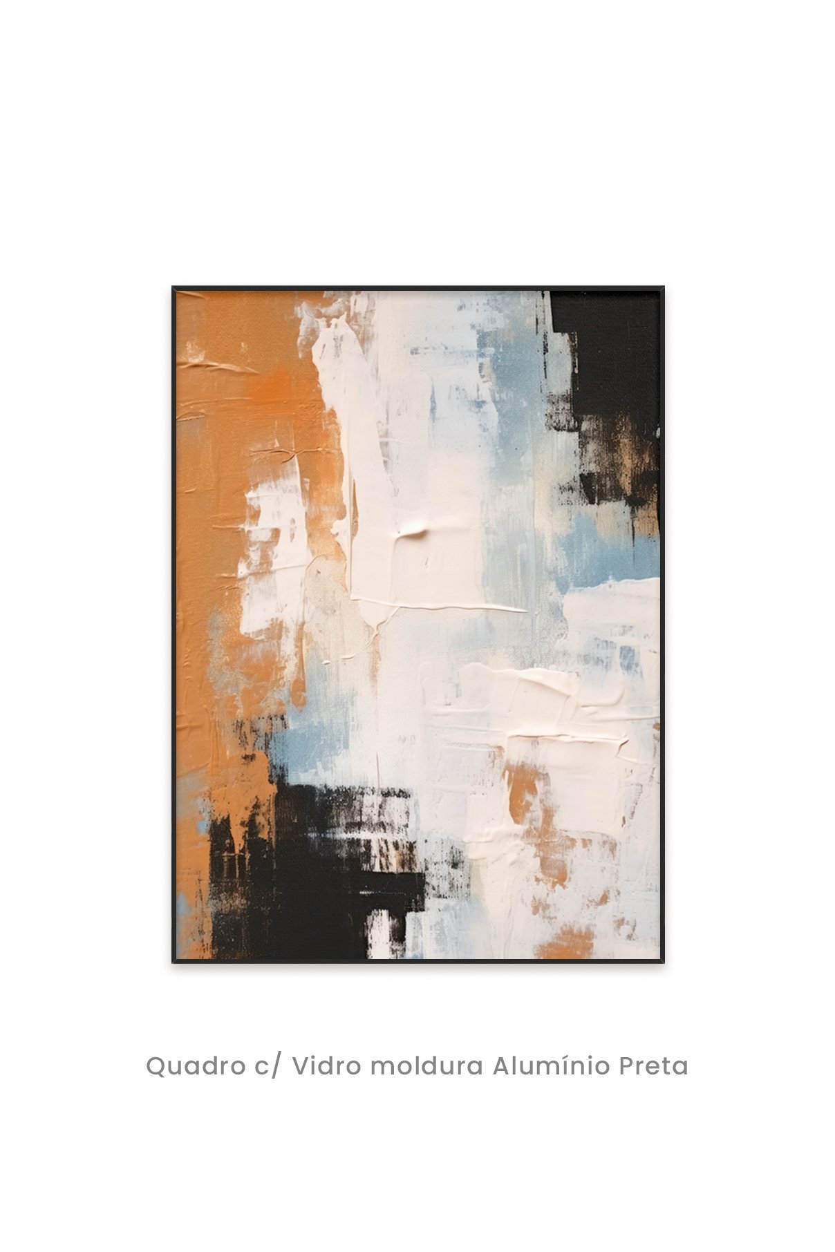 Quadro Decorativo Neutral Brush Strokes I