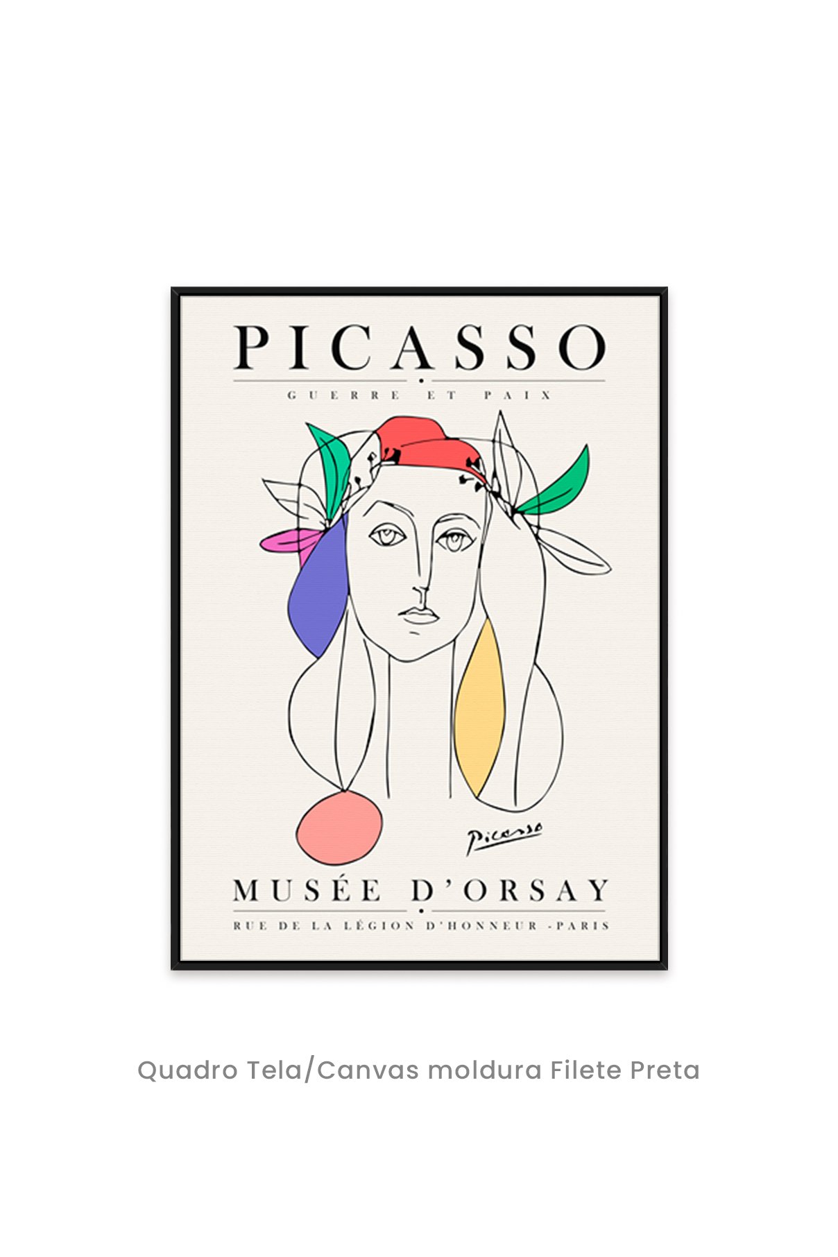 Quadro Decorativo Modern Art Pablo Picasso I